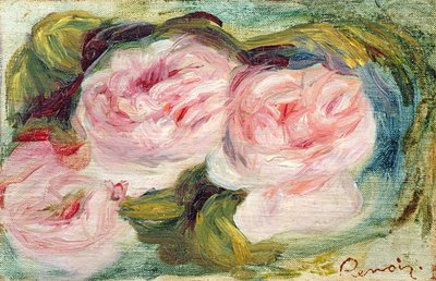 Die drei Rosen von Pierre Auguste Renoir